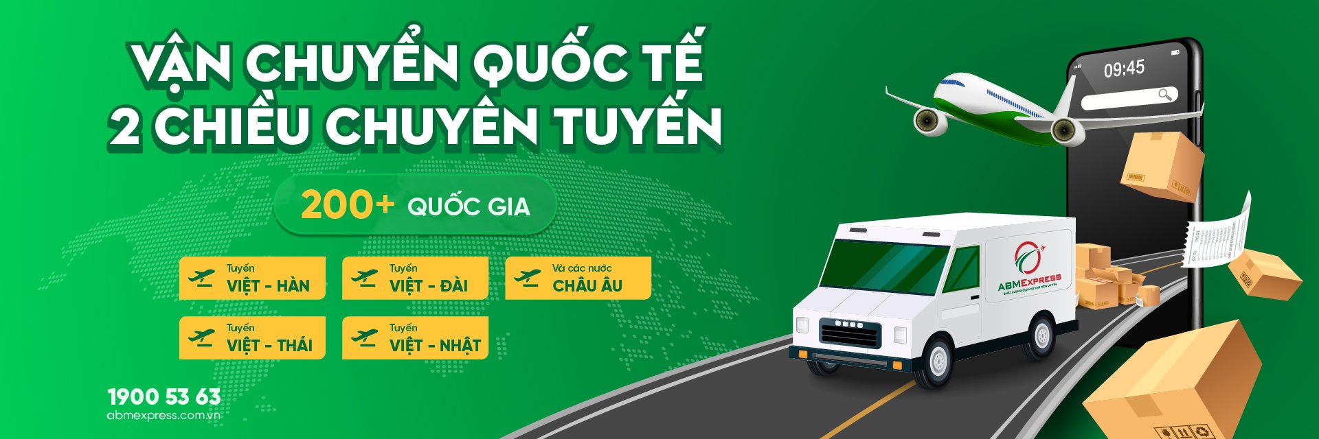 CHUYỂN PHÁT NHANH QUỐC TẾ HERONET