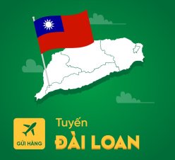 Dịch vụ gửi hàng đi Đài Loan giá rẻ nhất